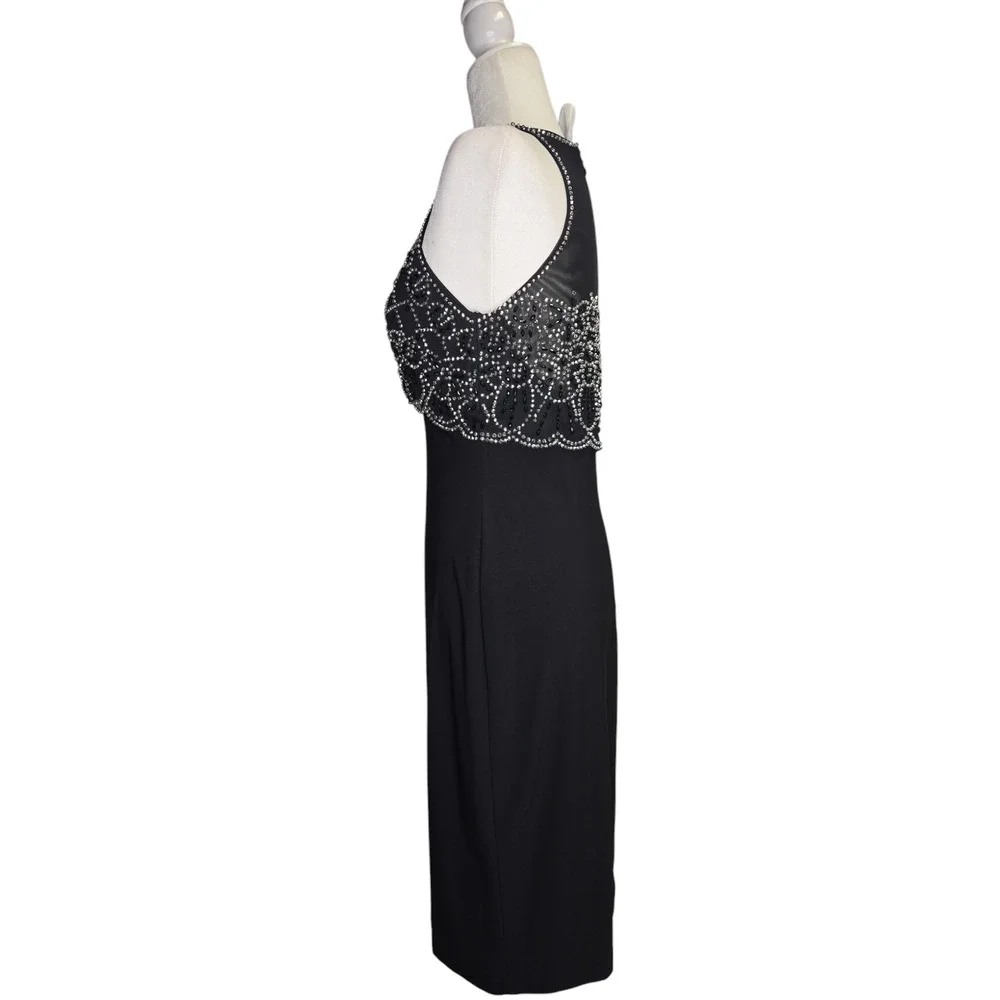 Cachet  Y2K Vintage  studded sleeveless Dress USA  size 6 NWT - Picture 6 of 7